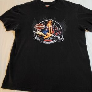 Harley-Davidson Black Graphic T-Shirt